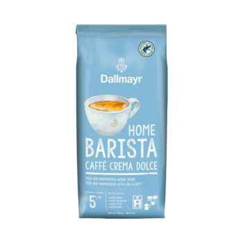Dallmayr Home Barista Caffè Crema Dolce, Ganze Bohne 1 Kilogramm Packung